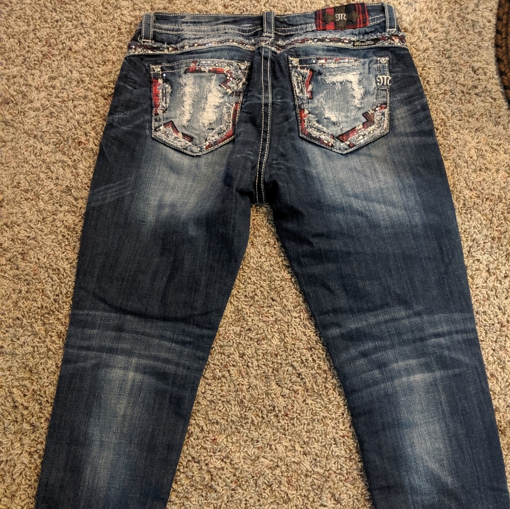 Miss Me Boyfriend Ankle Jeans